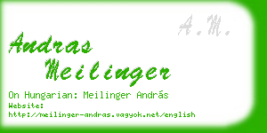 andras meilinger business card